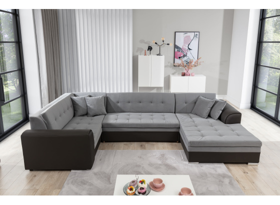 Sedací souprava Damario Mat Velvet 85/ Kongo 195 Pravá