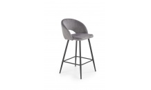 Barová židle H96 černá/ šedá