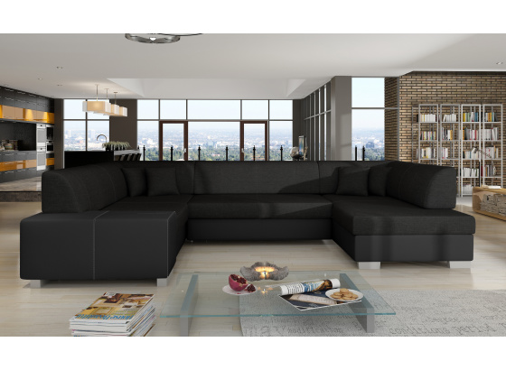 Sedací souprava Havana Sawana 14/ eko kůže  Soft 11 Pravá