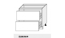Dolní skříňka PLATINIUM D3M/90 dub artisan