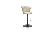 Barová židle H104 černá/ béžová