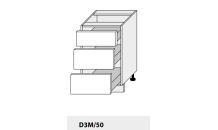 Dolní skříňka PLATINIUM D3R 90
