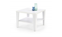 Konferenční stolek MANTA čtverec bílý
