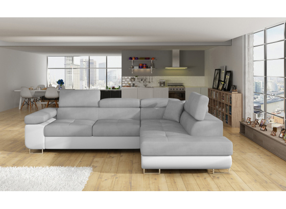 Sedací souprava Anton Paros 05/ eko kůže Soft 17 pravá