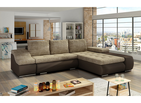 Sedací souprava Ontario Berlin 03/ eko kůže Soft 66 Pravá