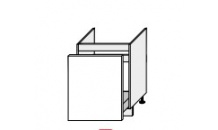 Dolní skříňka kuchyně PLATINIUM D1ZA/60 bílá
