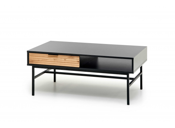 Konferenční stolek MURANO LAW-1 dub artisan/černá 