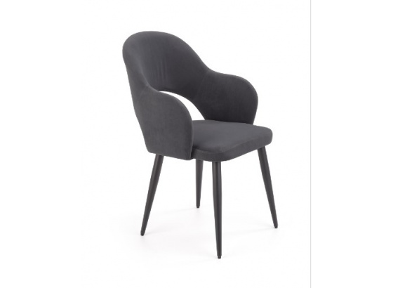 Jídelní židle K364 tmavě šedá