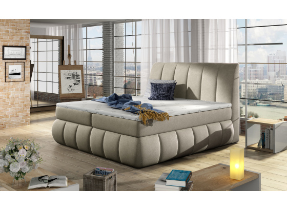 Postel boxspring VINCENZO 180X200 Orinoco 22  