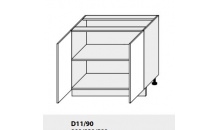 Dolní skříňka PLATINIUM D11/90 grey