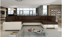 Sedací souprava Havana Sawana 26/ eko kůže  Soft 33 Pravá