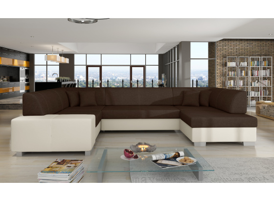 Sedací souprava Havana Sawana 26/ eko kůže  Soft 33 Pravá