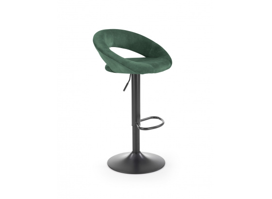 Barová židle H102 tmavě zelená