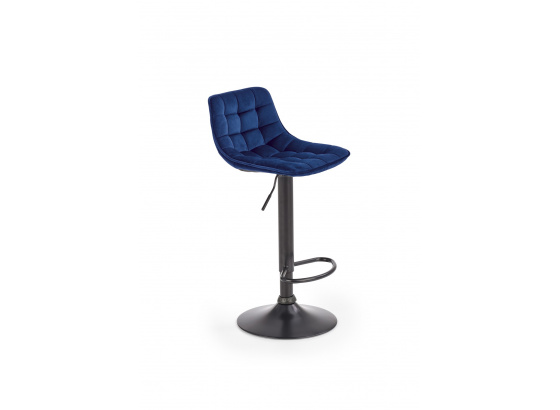 Barová židle H95 tmavě modrá