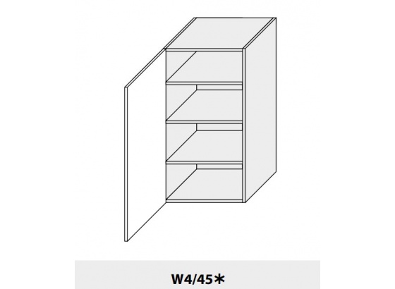 Horní skříňka kuchyně Quantum W4 45/grey