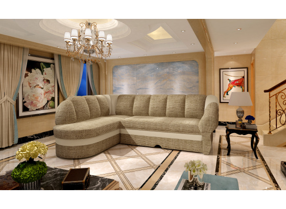 Sedací souprava Benano Berlin 03/ eko kůže Soft 33 Levá