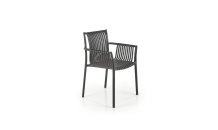 Jídelní židle K492 černá plast