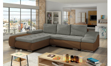 Sedací souprava Ontario Soro 13/ eko kůže Soft 15 Levá