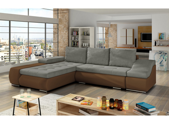 Sedací souprava Ontario Soro 13/ eko kůže Soft 15 Levá