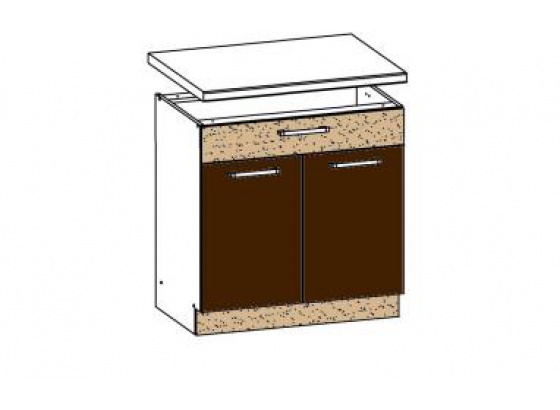 Dolní skříňka MODENA MD20/D80S1 80