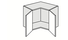 Nástavec kuchyně VIANO W12/60/36