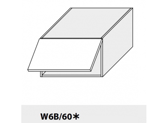 Horní skříňka kuchyně Quantum W6B 60 bílá