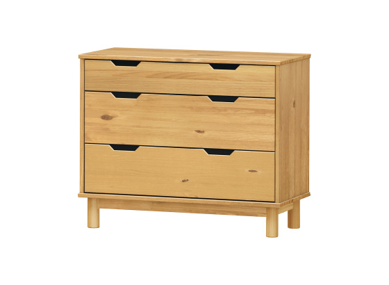 Komoda 2+1 zásuvky BONITO 2 vosk