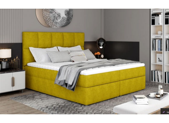 Postel Boxspring GLOSSY 185x210 Omega 68