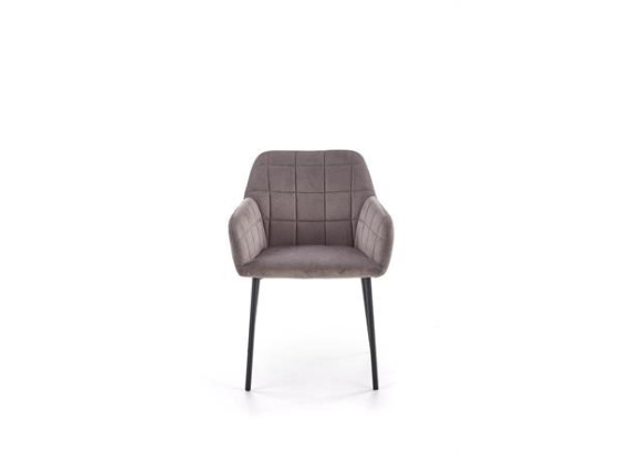 Židle K305 šedá /černá
