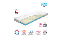 Matrace IDEA SETA LUX 90x200x16 s potahem
