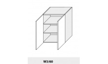 Horní skříňka PLATINIUM W3/60 grey