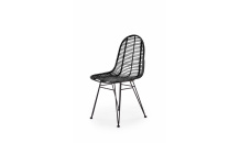Ratanová židle K337 černá