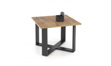 Konferenční stolek CROSS dub wotan/černý 