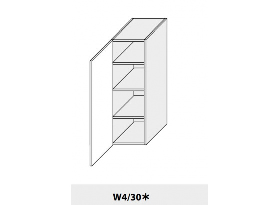 Horní skříňka PLATINIUM W4/30 grey