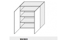 Horní skříňka  PLATINIUM W4/90 bílá