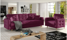Sedací souprava Asgard 3+1 Mat Velvet 68 