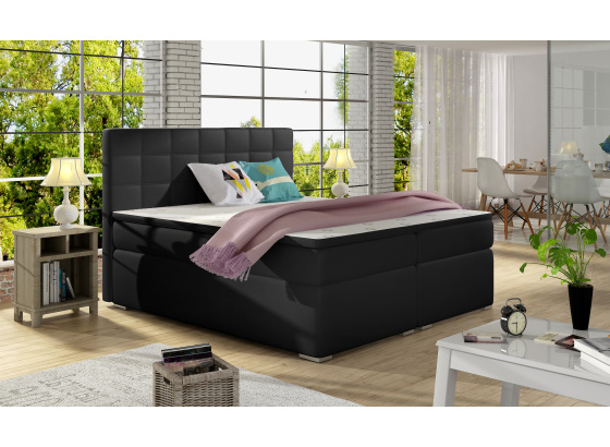 Postel boxspring Alice 180X200  eko kůže Soft 11 