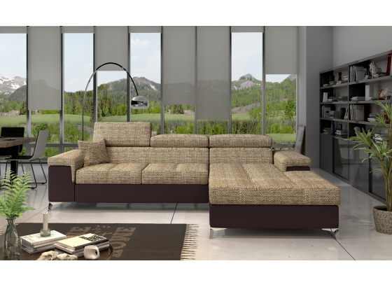 Sedací souprava Ricardo Berlin 03/ eko kůže  Soft 66 Pravá