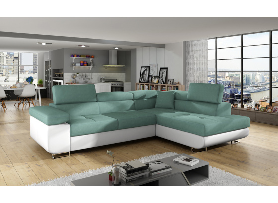 Sedací souprava Anton Ontario 83/ eko kůže Soft 17  pravá