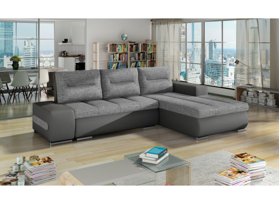 Sedací souprava Ottavio Sawana 21/ eko kůže Soft 29 Pravá