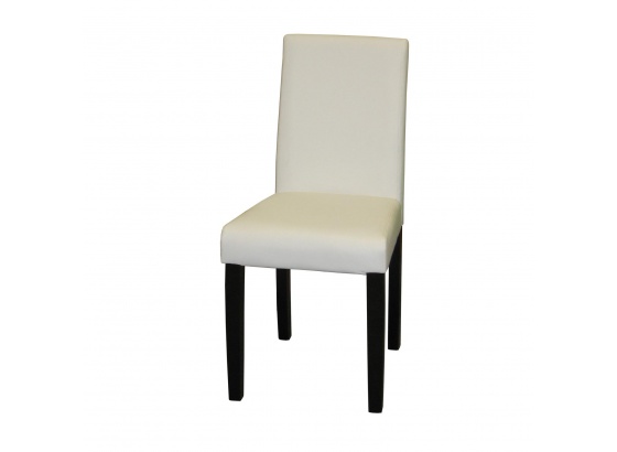 Židle PRIMA 3036 bílá/hnědá 