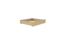 Dřevěný šuplík pod patrovou postel 98 cm