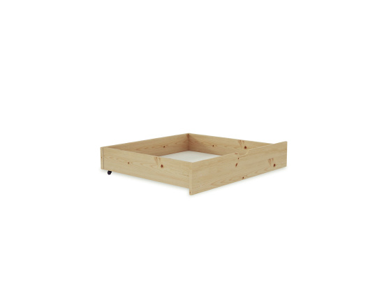 Dřevěný šuplík pod patrovou postel 98 cm