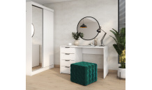 Psací stůl Barold 120 Bílá