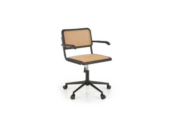 Kancelářská židle INCAS přírodní/ černá