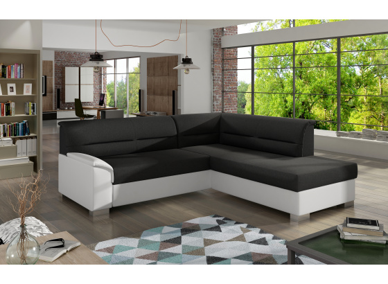 Sedací souprava Bergen Sawana 14/ eko kůže  Soft 17 Pravá