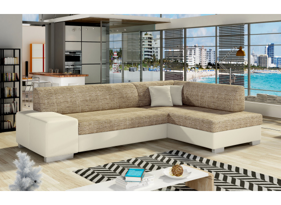 Sedací souprava Fabio Berlin 03/ eko kůže Soft 33 Pravá