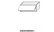 Horní skříňka PLATINIUM W4B/90 HK aventos bílá