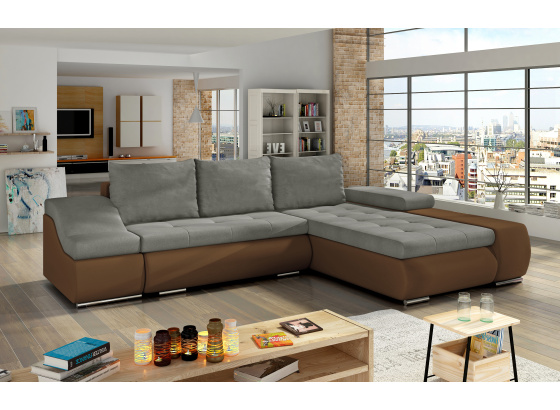 Sedací souprava Ontario Soro 13/ eko kůže  Soft 15 Pravá