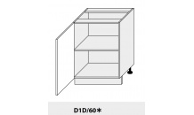 Dolní skříňka kuchyně Quantum D1D 60 bílá